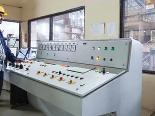Vacuum degassing control room