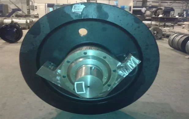 Large wheel assembly for a ship lift
