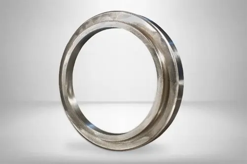 Machined forged ring for an off-highway hauler, made by Vikrant Forge